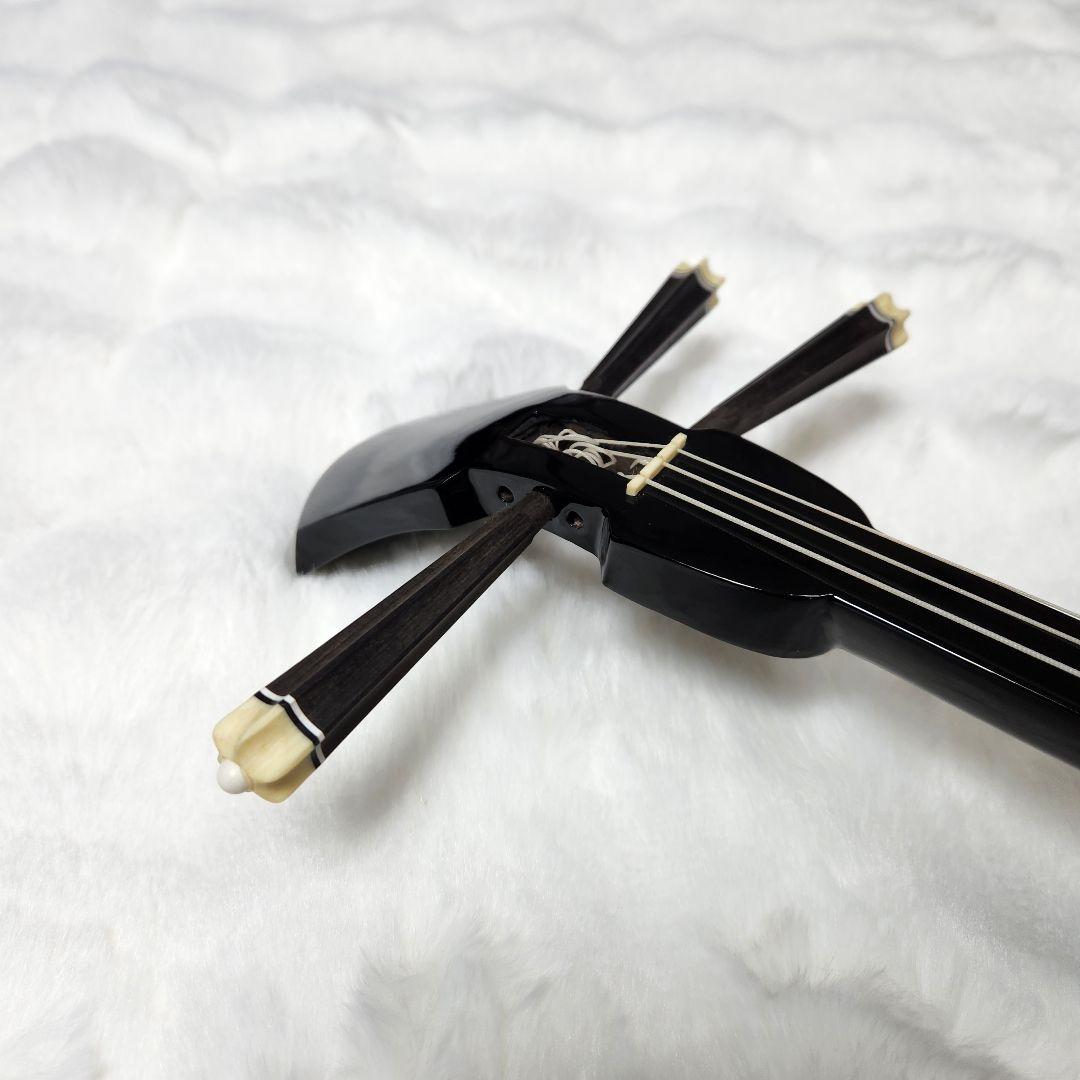 【美品】沖縄三線　守礼印　本蛇革　教本 バチ ムデ 弦 ケース　セット お得