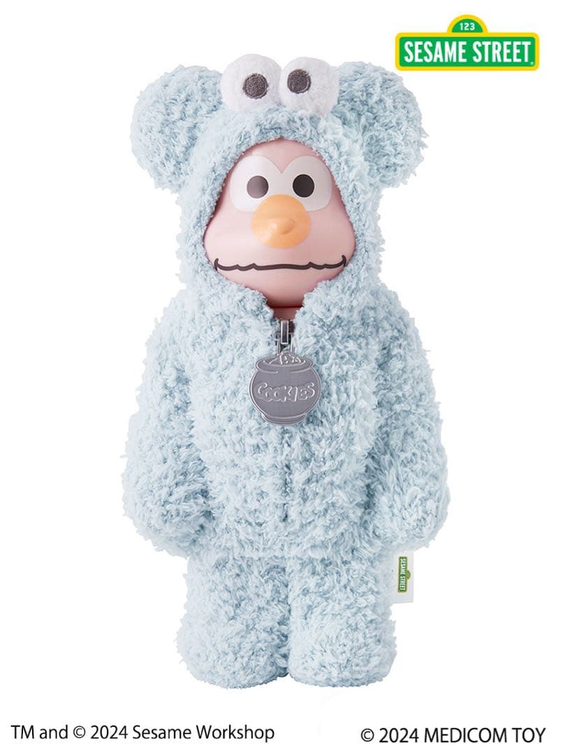 ベアブリック　SESAMESTREET ジェラピケ エルモ 400% 未開封