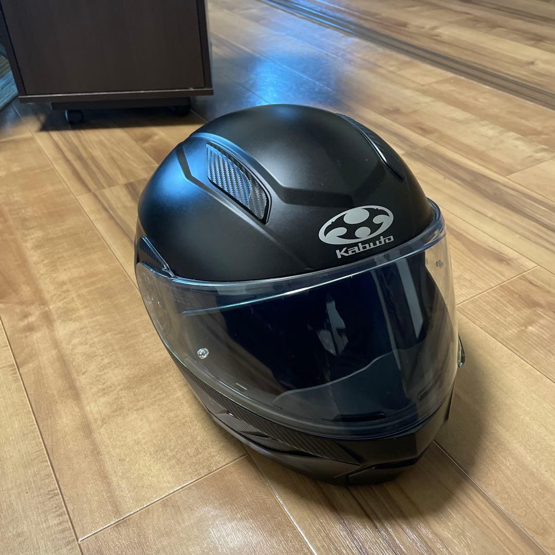 値下げ。Kabuto Ryuki システムヘルメット　マットブラック