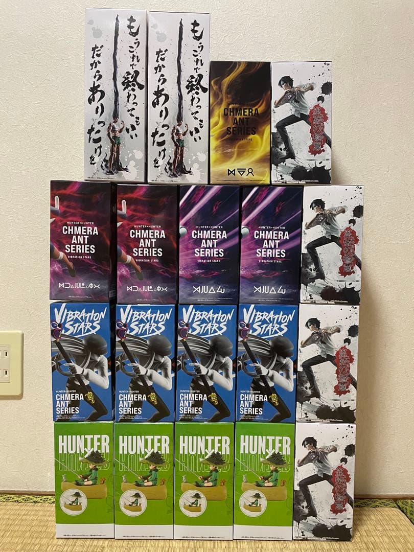 ハンターハンター VIBRATION STARS ゴン クロロ フィギュア 19