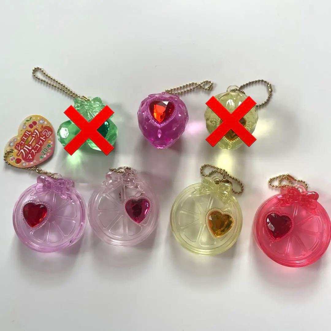 大量 バラ売り可 キラキラ アクリルアイス キーホルダー フクヤ