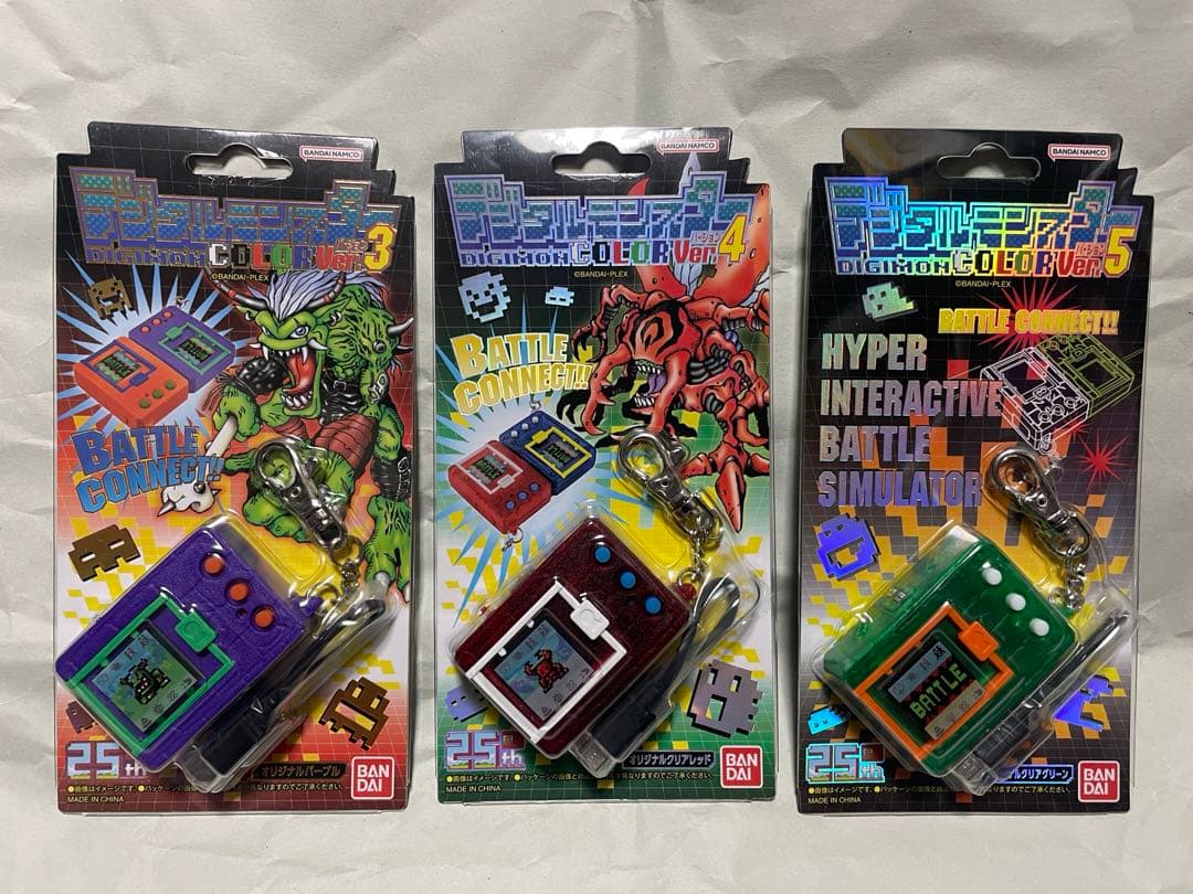 デジタルモンスターCOLOR Ver.3・4・5セット