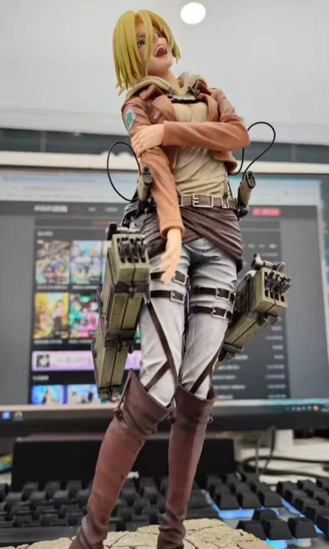 28cm 進撃の巨人 アニ・レオンハート ガレージキット フィギュア