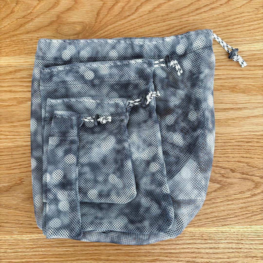 and wander MESH POUCH アンドワンダー メッシュポーチセット