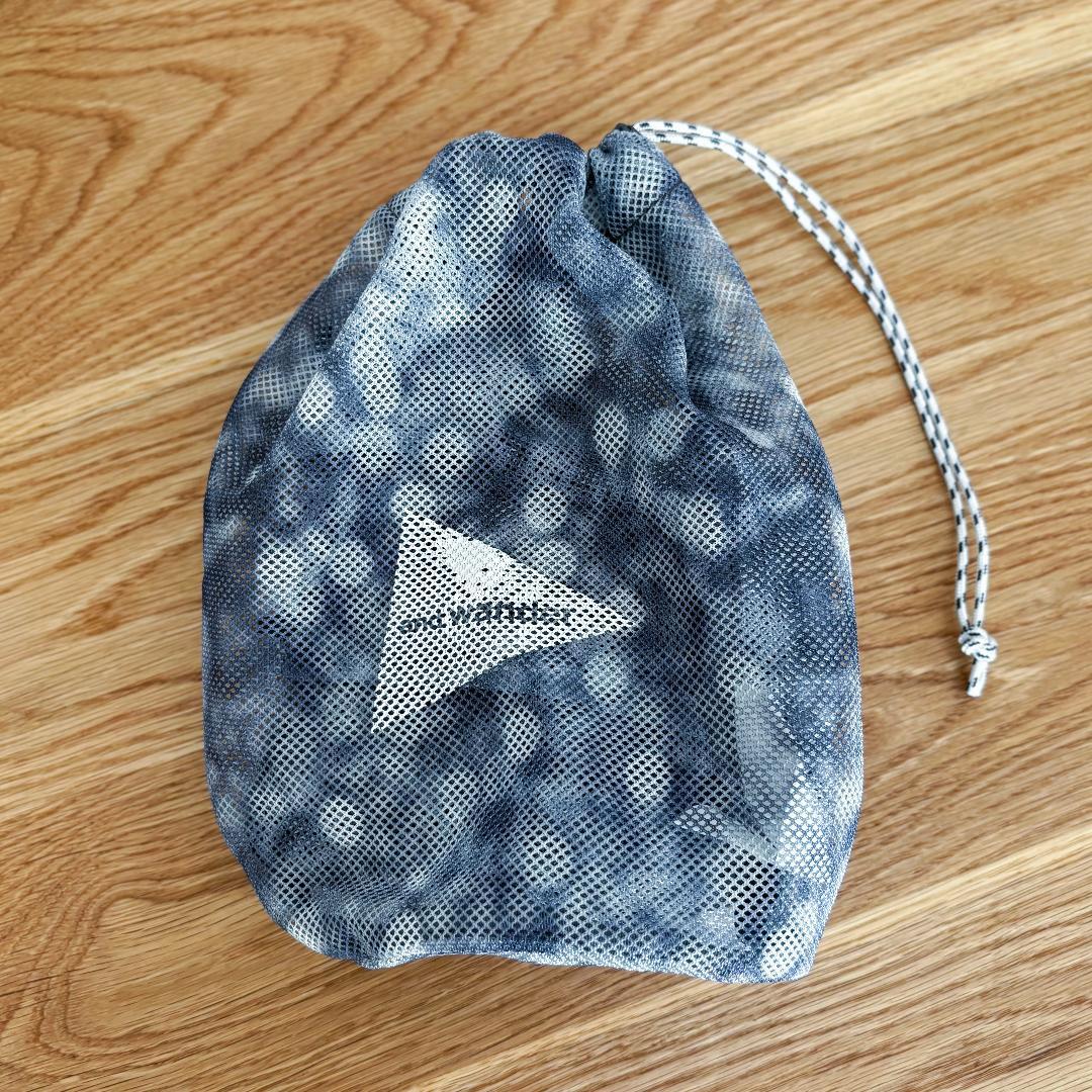 and wander MESH POUCH アンドワンダー メッシュポーチセット