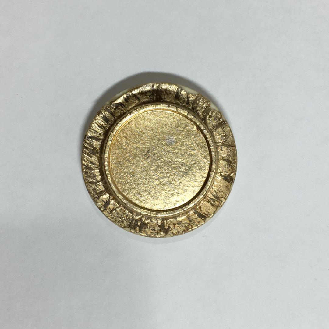 木村陶峰 肩衝茶入 火襷が見事な作品 美しく可愛い苺裂仕覆 無骨な共箱の文字