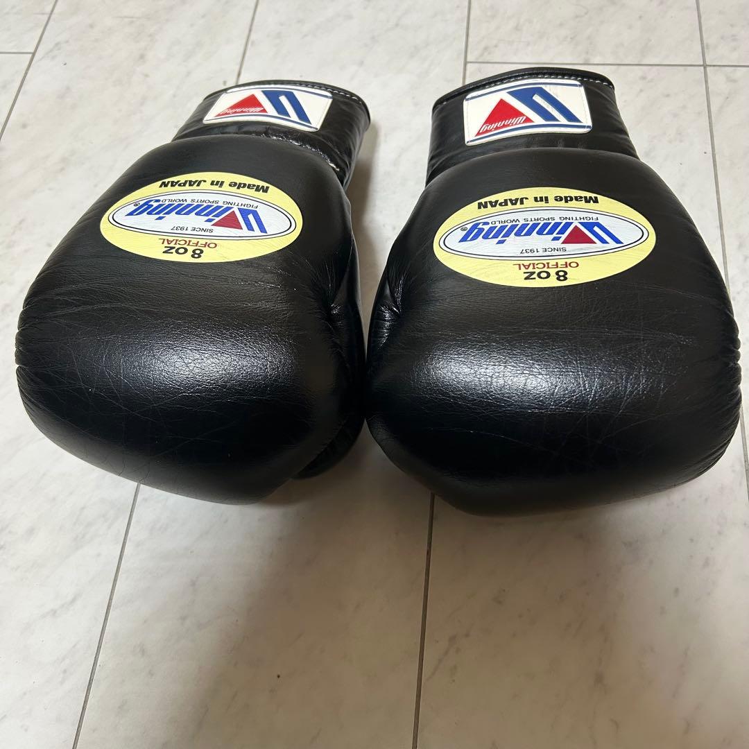 美品✨Winning ボクシンググローブ 8oz 試合用タイプ 日本製
