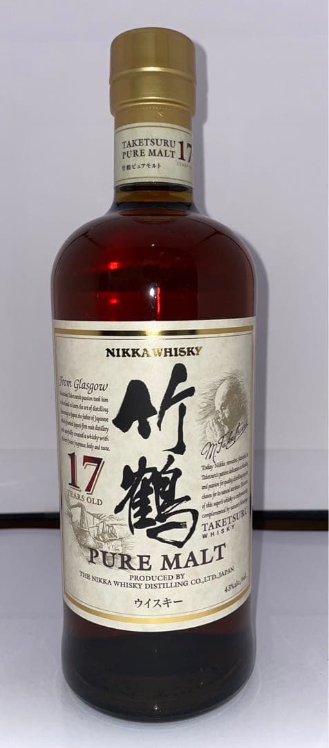 [未開封]竹鶴17年ニッカウヰスキー(3)