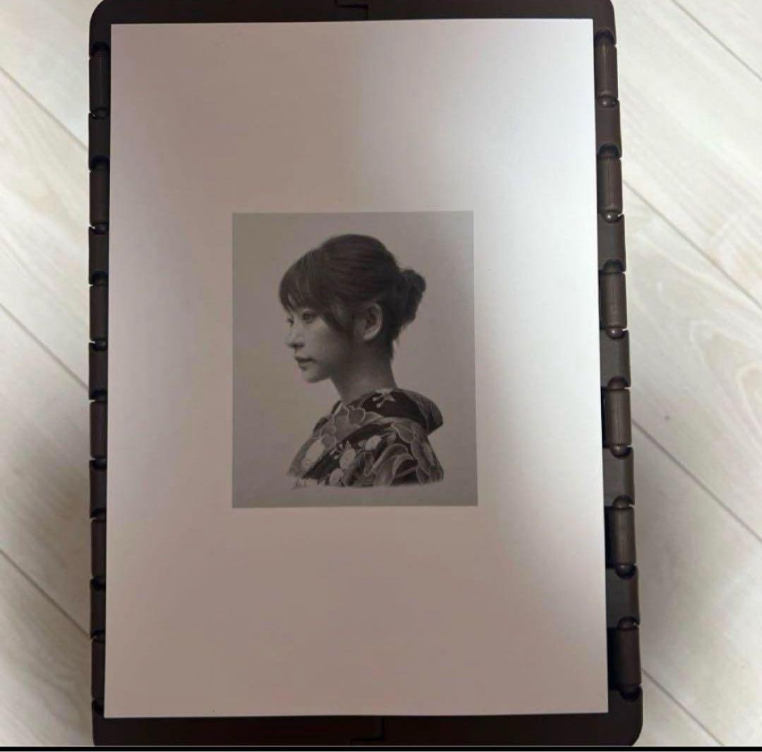 直筆サイン入 新品未読 岡靖知 鉛筆画集