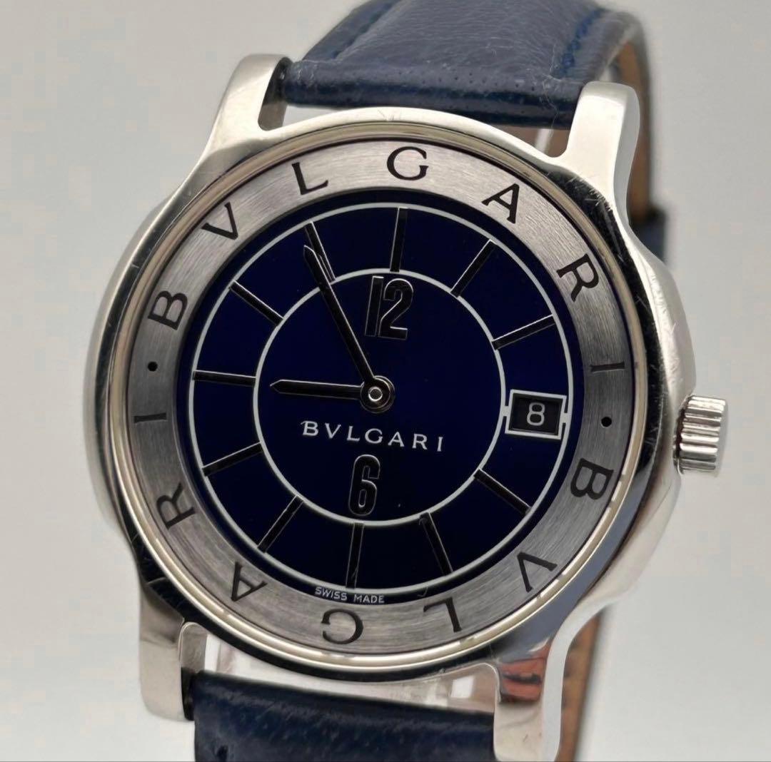 m*i様 【JAL限定 稼働】BVLGARI ソロテンポ ST35S メンズ ネ