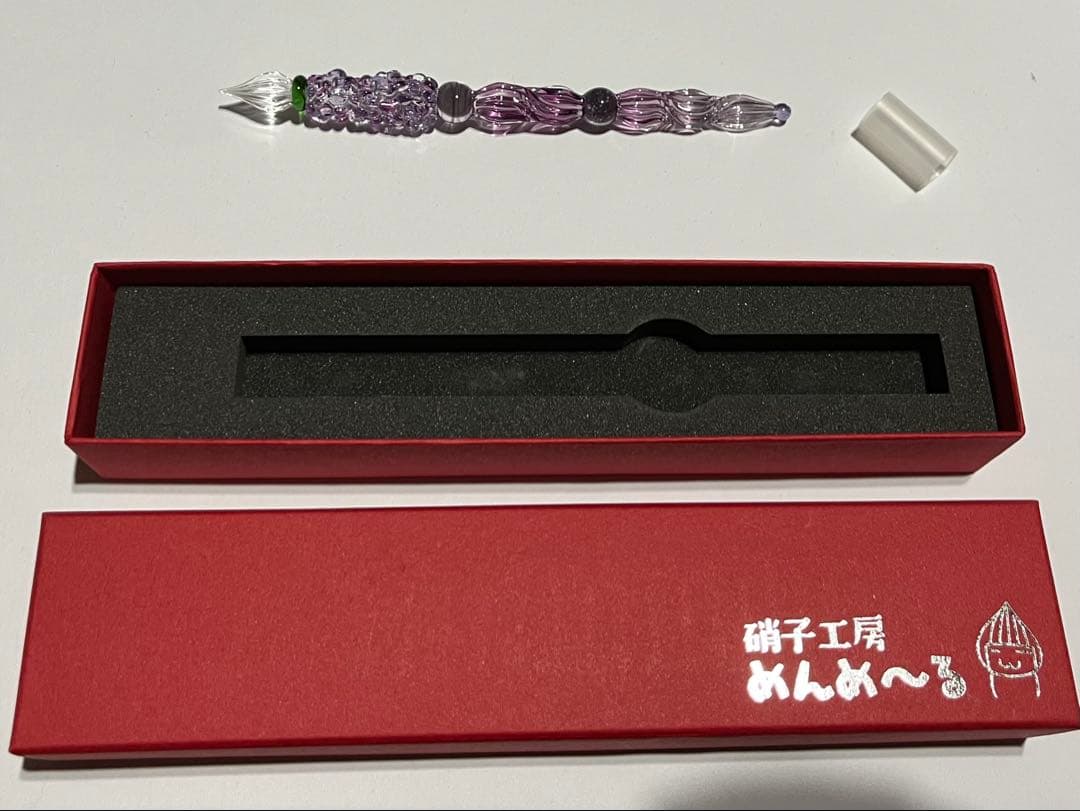 ガラスペン　硝子工房　めんめ〜る