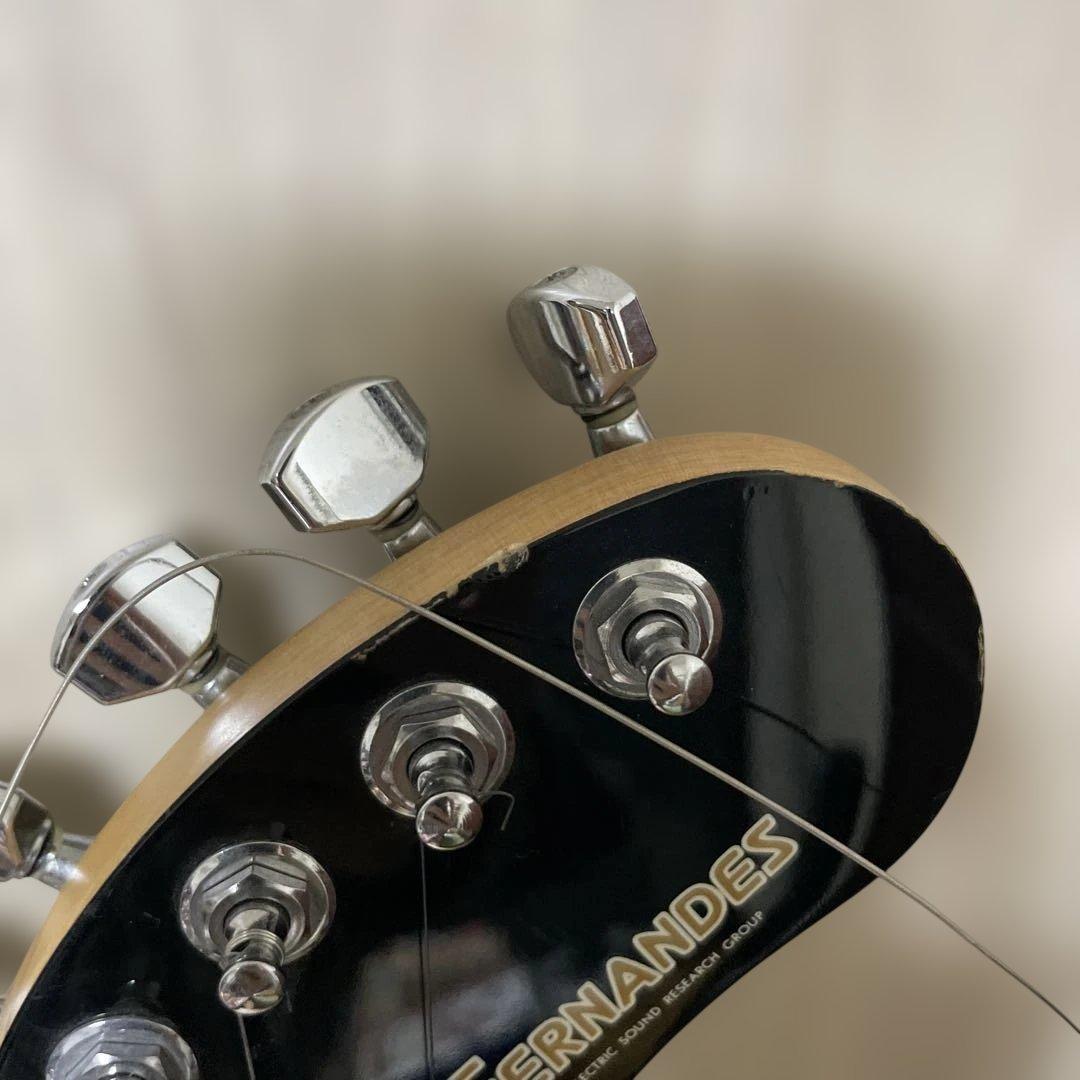 FERNANDES エレキギター 動作未確認 現状品 ケース付