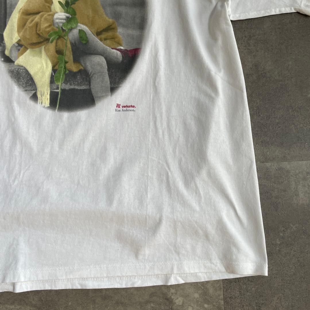 90s キム・アンダーソン　アートtシャツ フォトtシャツ ヴィンテージ