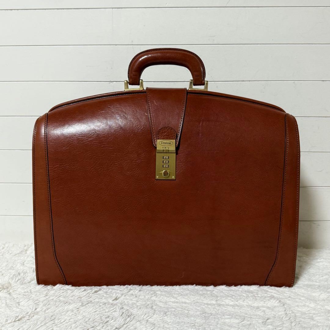 ⭐️美品⭐️　プラテージ　ビジネスバッグ　ダレスバッグ　ドクターバッグ　茶
