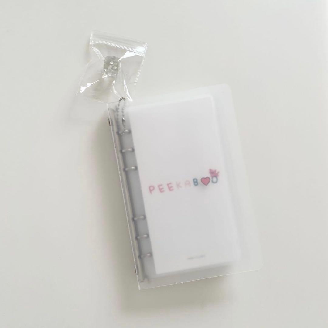 ラスト1点　韓国　貯金　アクリルバインダー　カバー　リフィル　 ピカブー