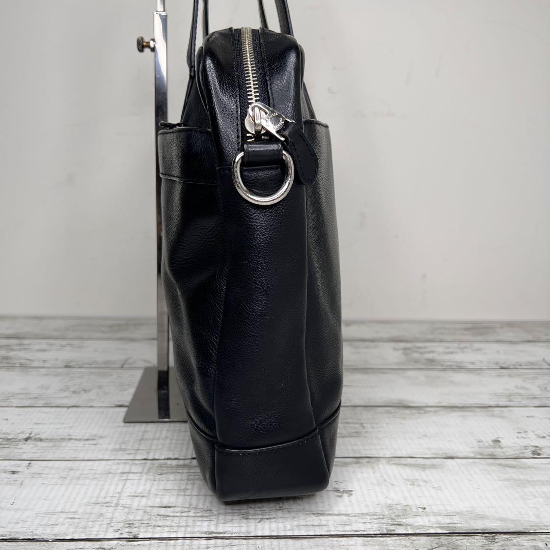 COACH コーチ レザー 2way ビジネスバッグ ショルダーバッグ