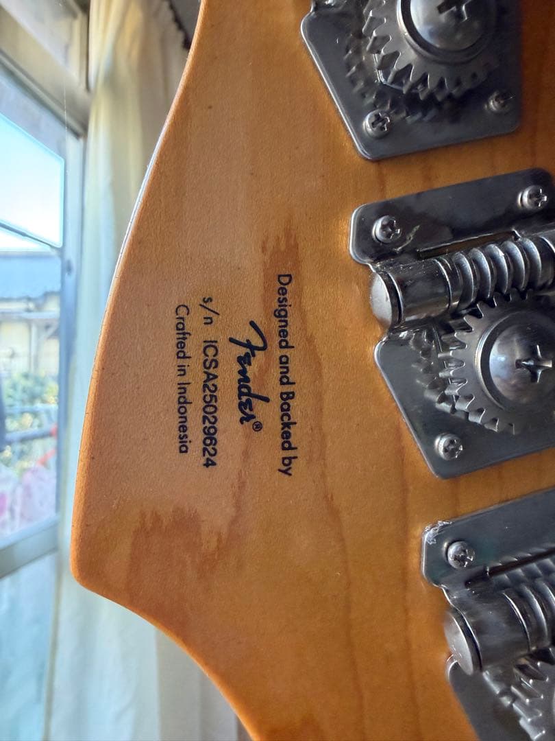 田*軍様 Squier Jazz Bass ナチュラル ソフトケース付き