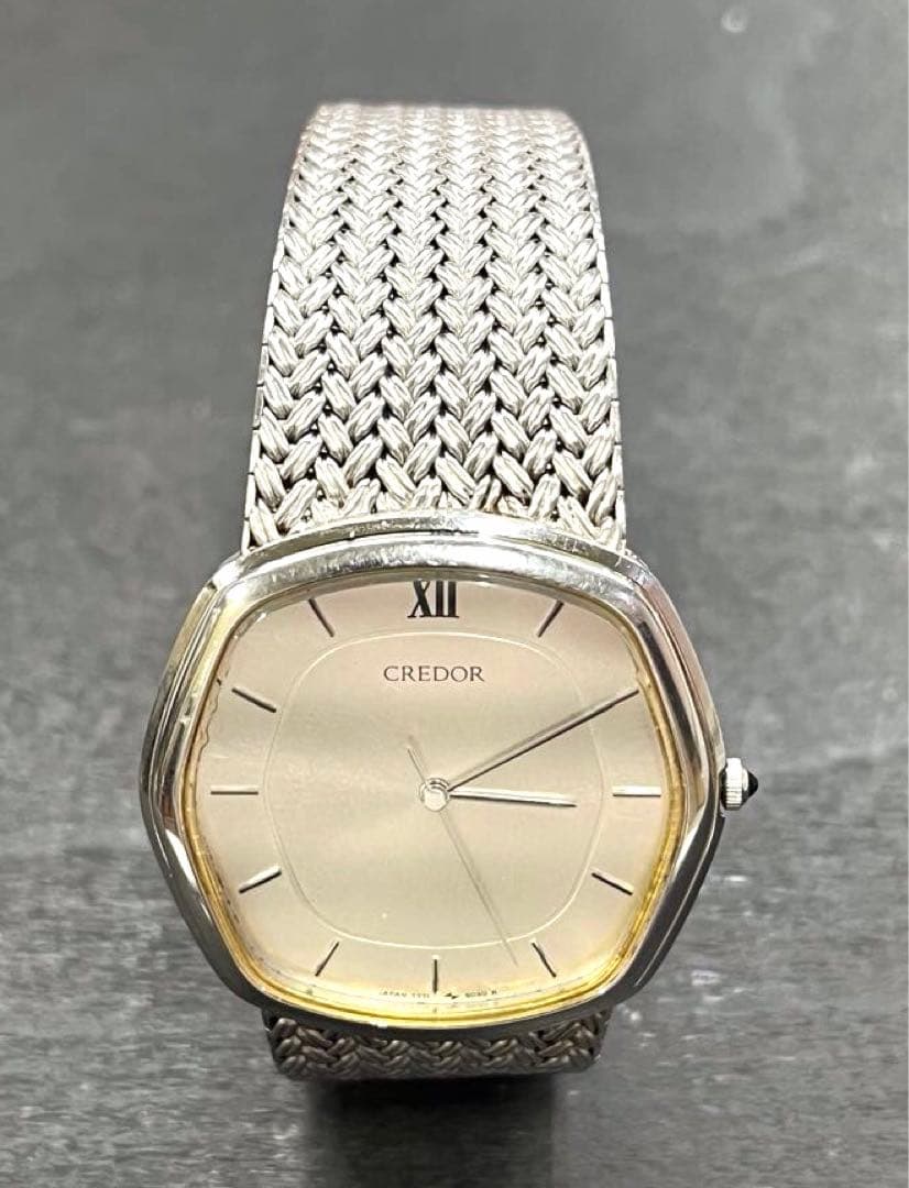 SEIKO クレドール　オクタゴン　Credor メンズ腕時計　クオーツ