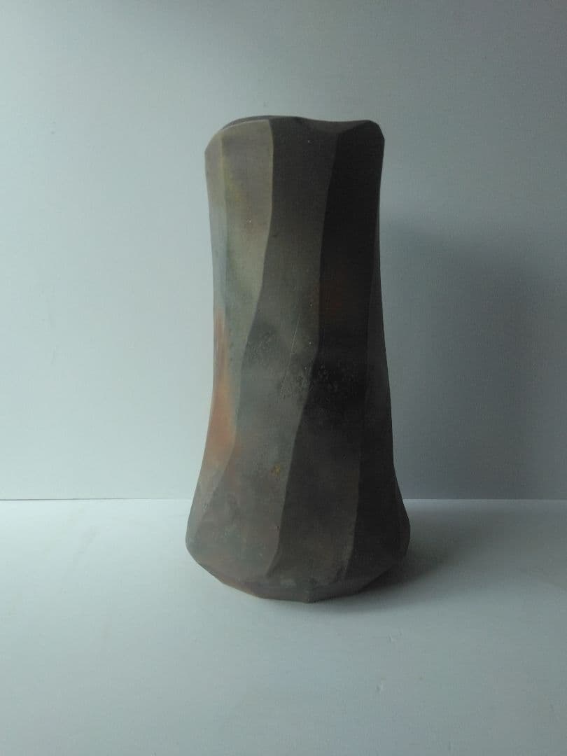 備前焼 興楽園 長十郎友敬 花器