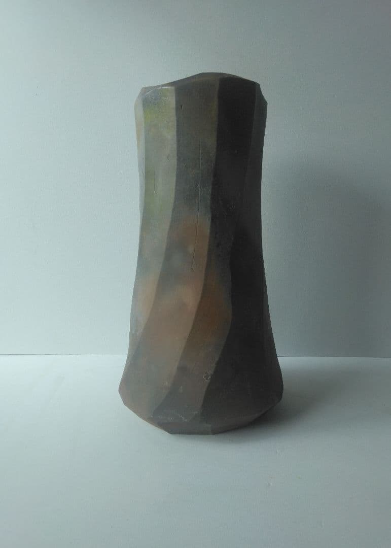 備前焼 興楽園 長十郎友敬 花器