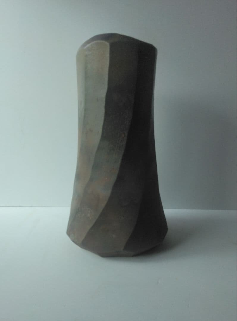 備前焼 興楽園 長十郎友敬 花器