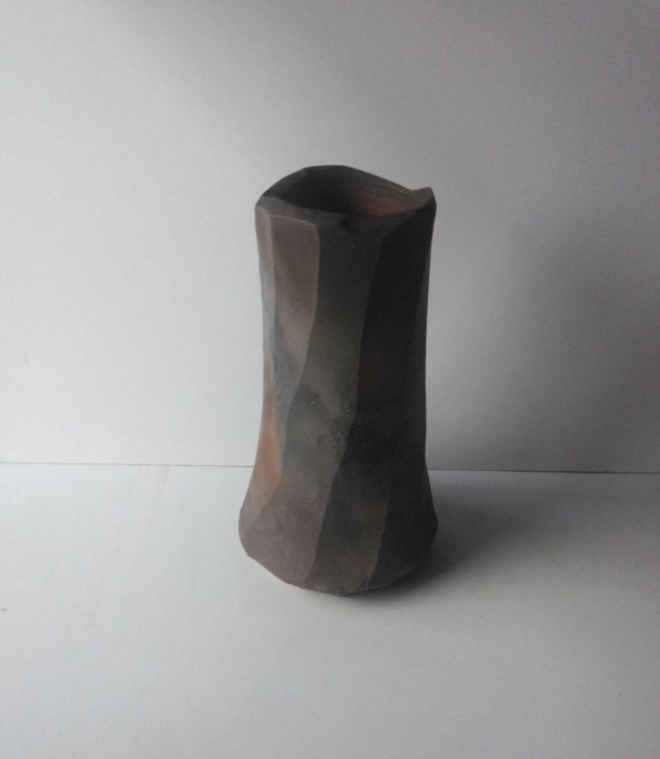 備前焼 興楽園 長十郎友敬 花器