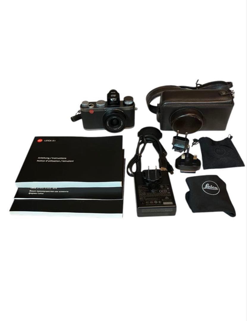 最終値下げ　【極上美品】Leica X1 スチールグレー
