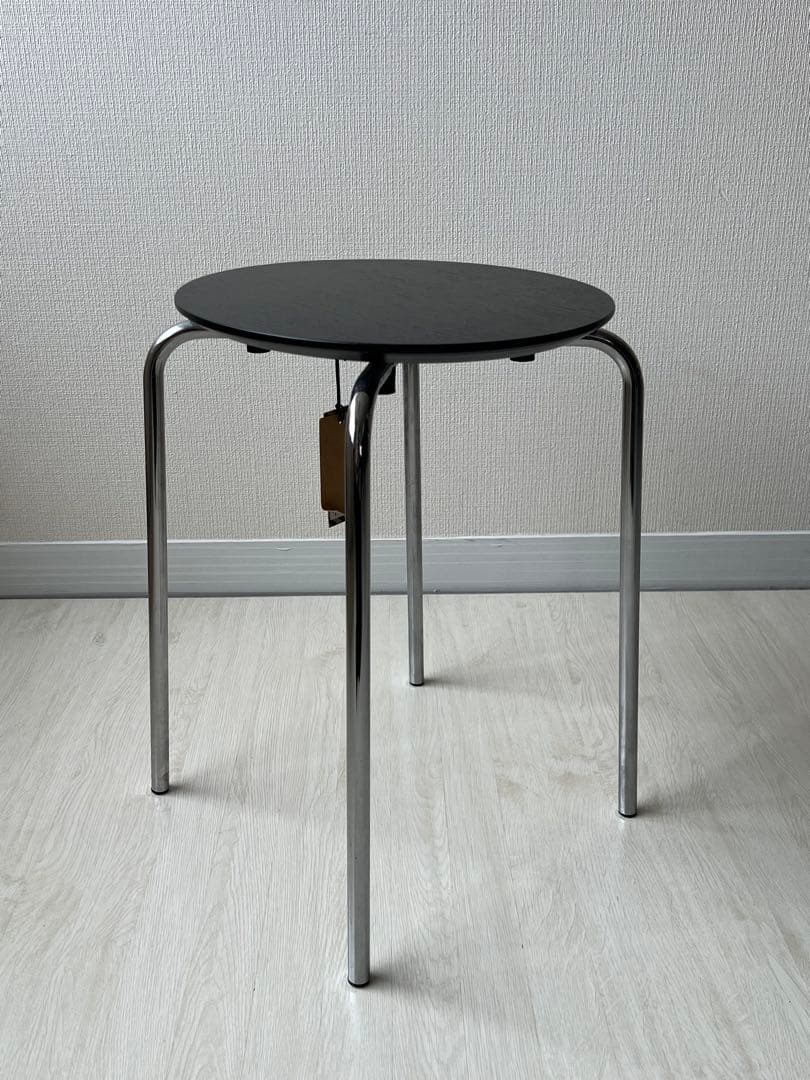 Ferm Living Herman Stool ブラック/クローム