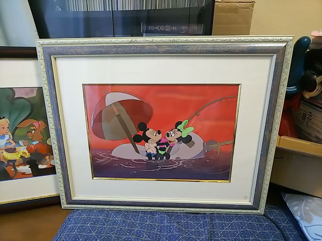 ディズニーセル画 ミッキーのラナウェイ.ブレーン/パラダイス 。