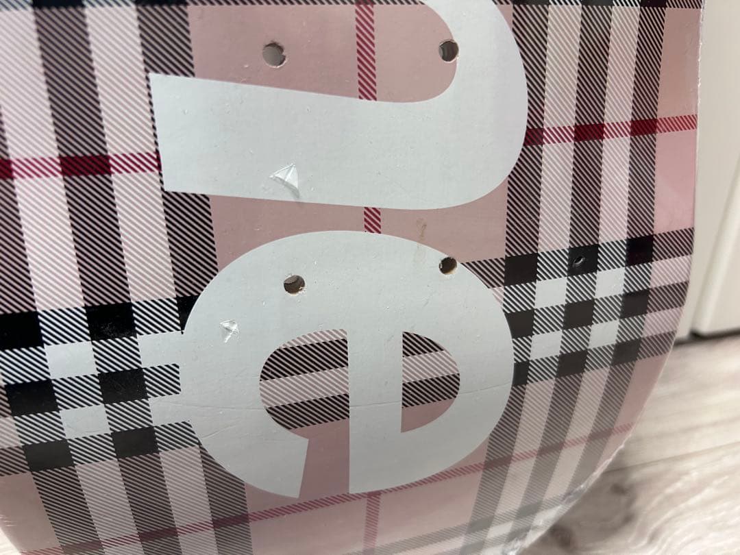 Supreme Burberry　スケボー デッキ　ピンク