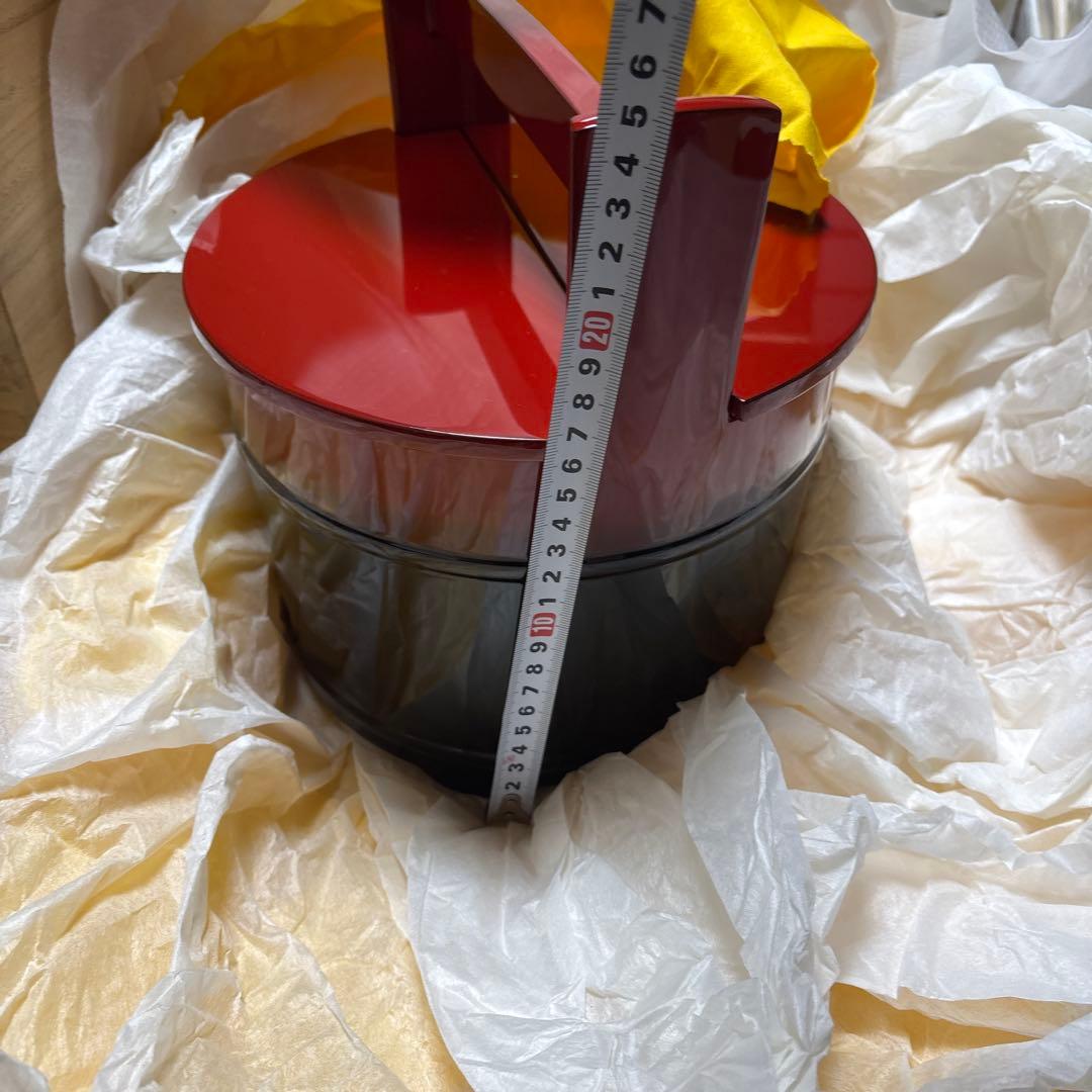 輪島塗り漆器 手桶水指　塗師幸悦