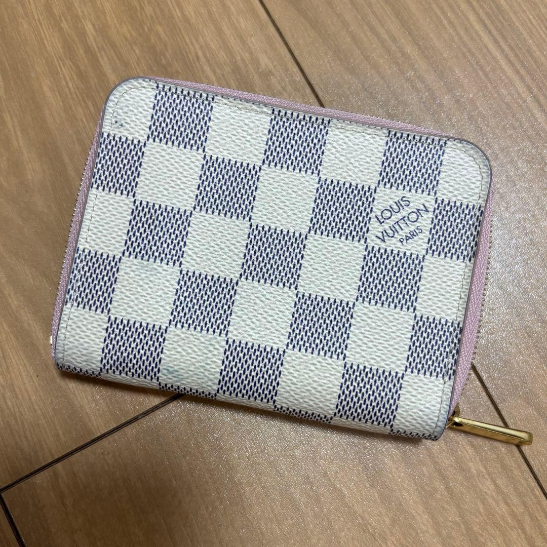 ルイヴィトン ダミエアズール　ジッピー　ケース　パース