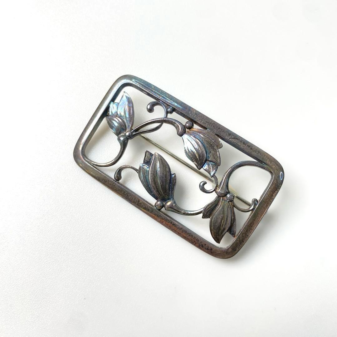 ジョージジェンセン   ブローチ 925 シルバー.