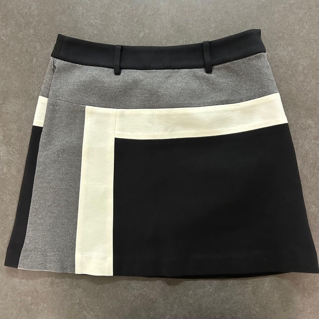 【美品】ランバン スポール カラーブロックスカート サイズ38 Mサイズ