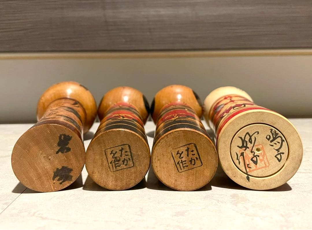伝統 創作 こけし 郷土玩具 セット まとめ まとめて kokeshi レトロ