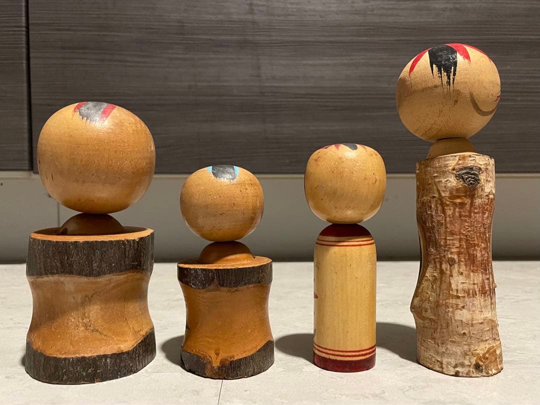 伝統 創作 こけし 郷土玩具 セット まとめ まとめて kokeshi レトロ