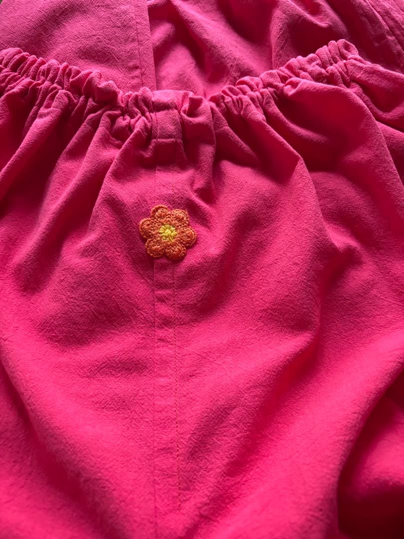 ちくちくもんぺパッチワークマゼンタピンク