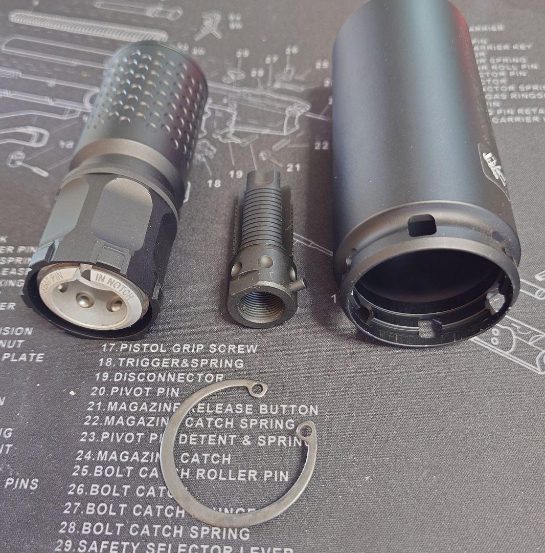 ANGRYGUN KAC QDC/CRS-PRT サプレッサー