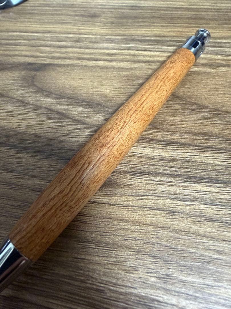 工房楔 伊勢神宮の欅 ルーチェペン 真鍮パイプ