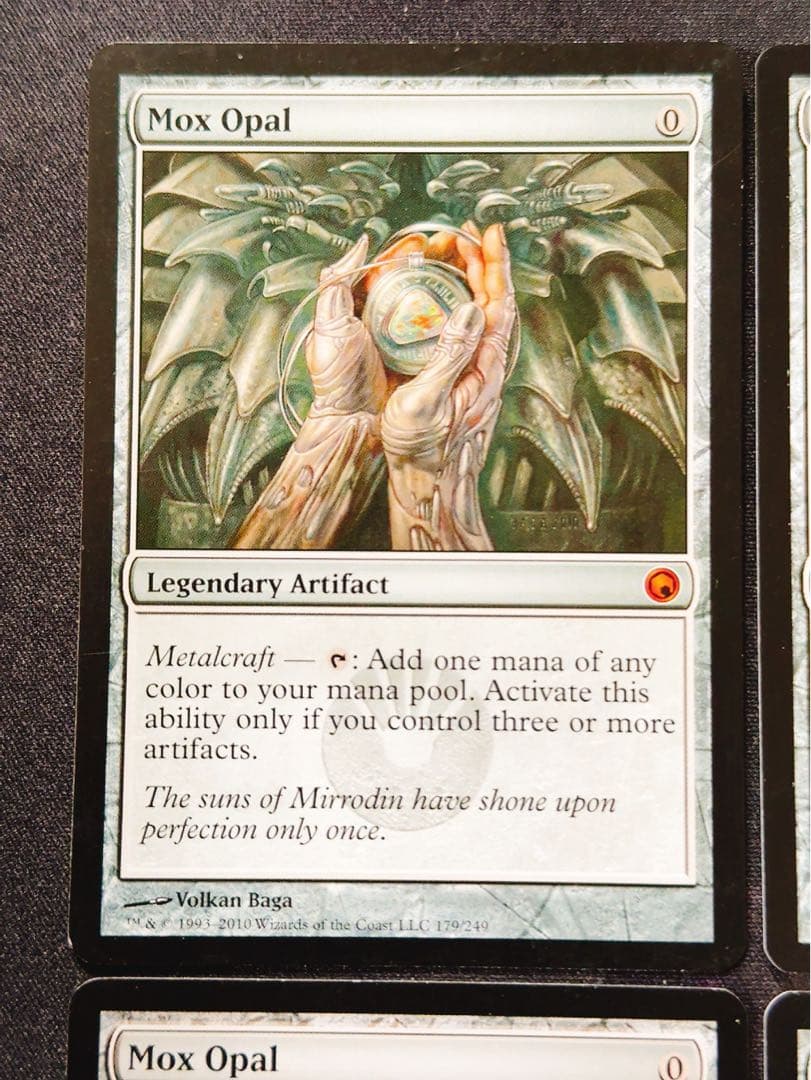 【初版】オパールのモックス　英語　4枚セット