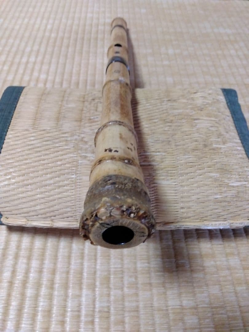 1尺8寸中継ぎ固定正律管丸3__３本展示している