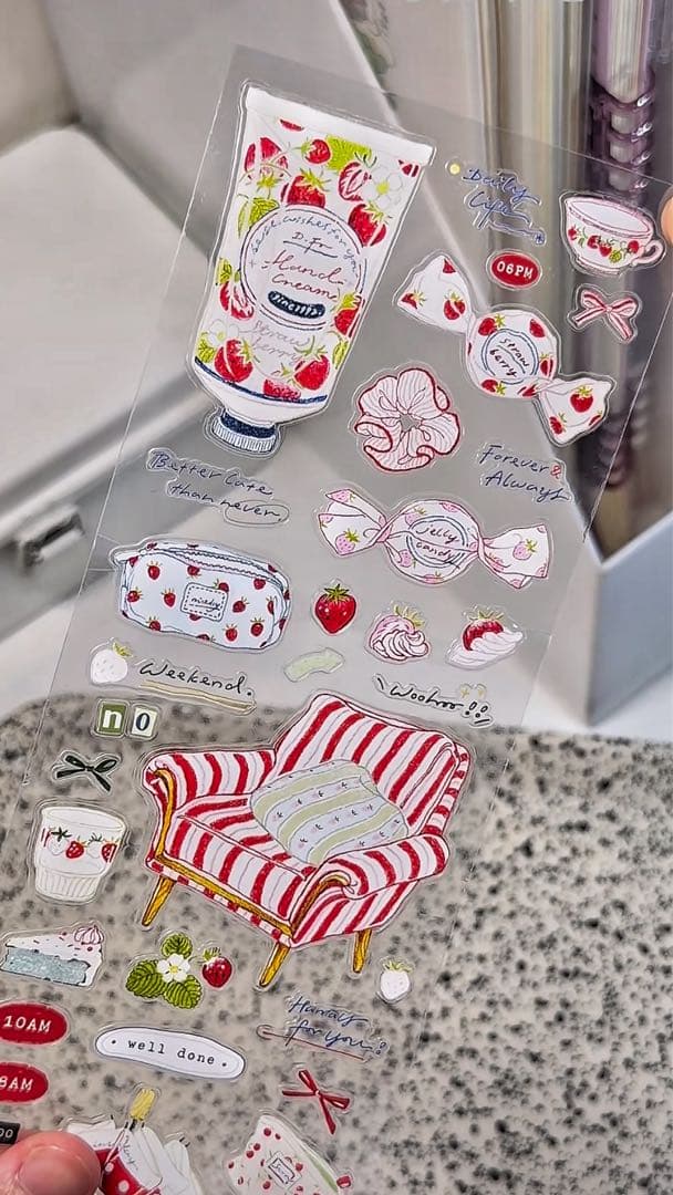 【9349】海外　5m巻　PETカッティングマスキングテープ　小物　家具　生活