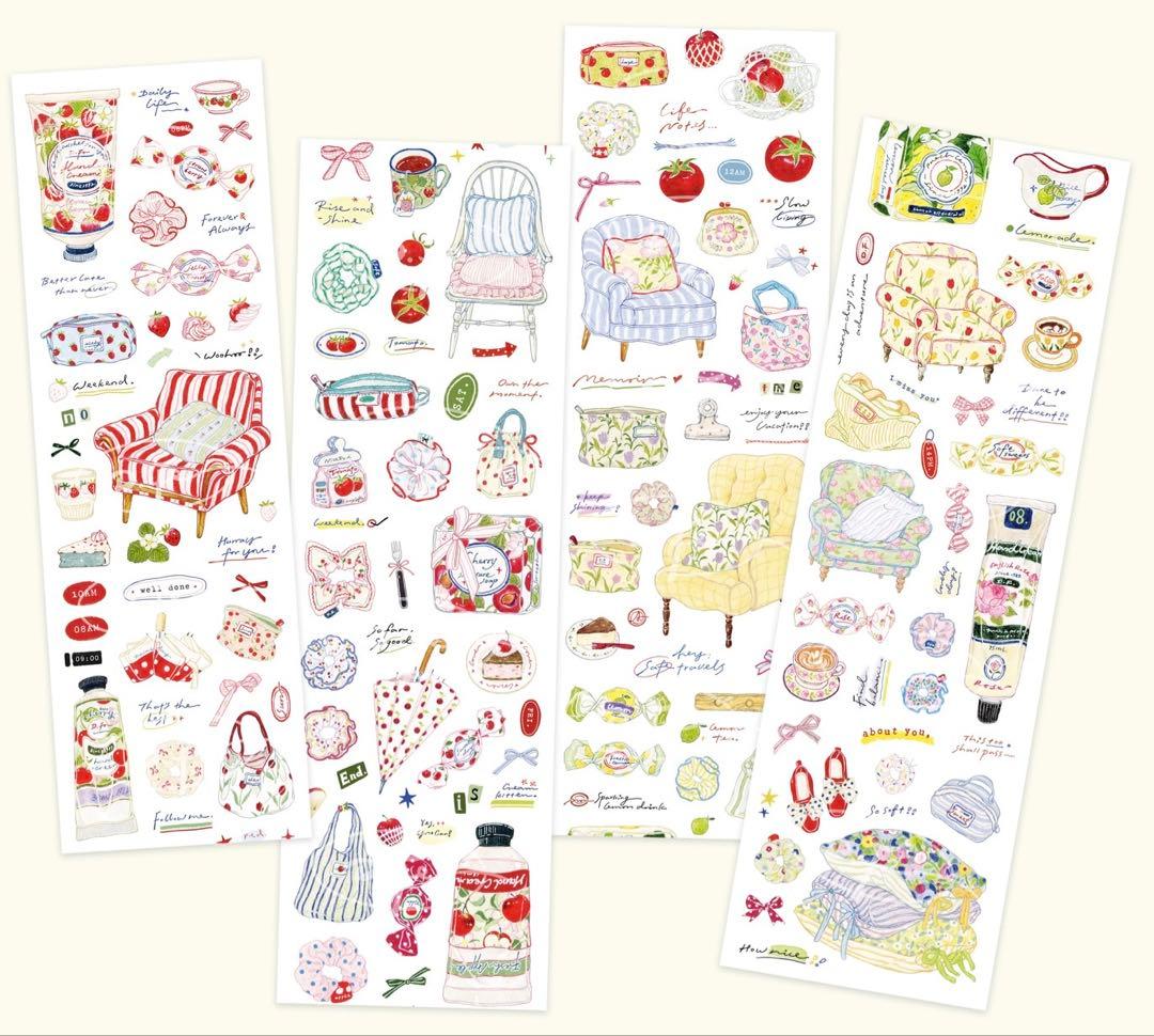 【9349】海外　5m巻　PETカッティングマスキングテープ　小物　家具　生活