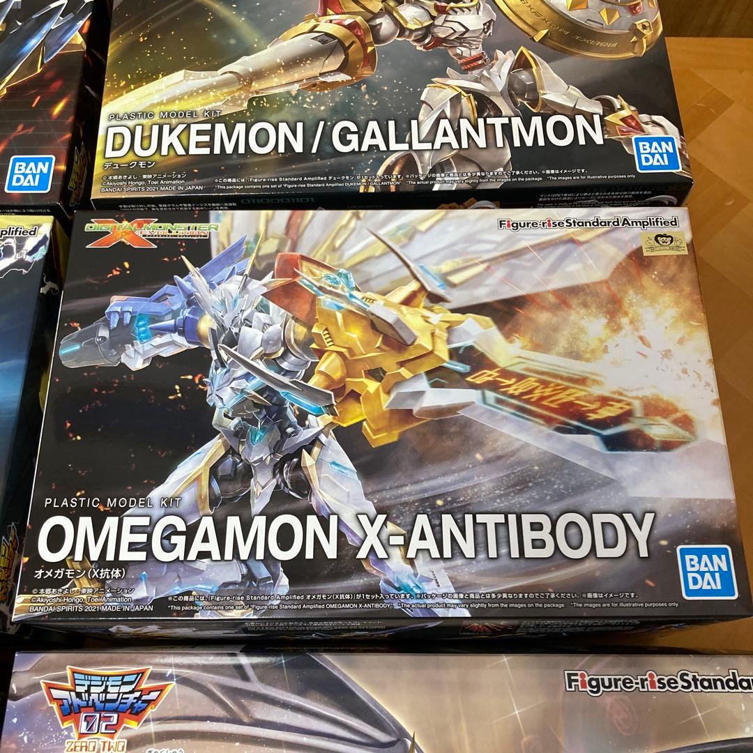 デジモンプラモデルセット 6点