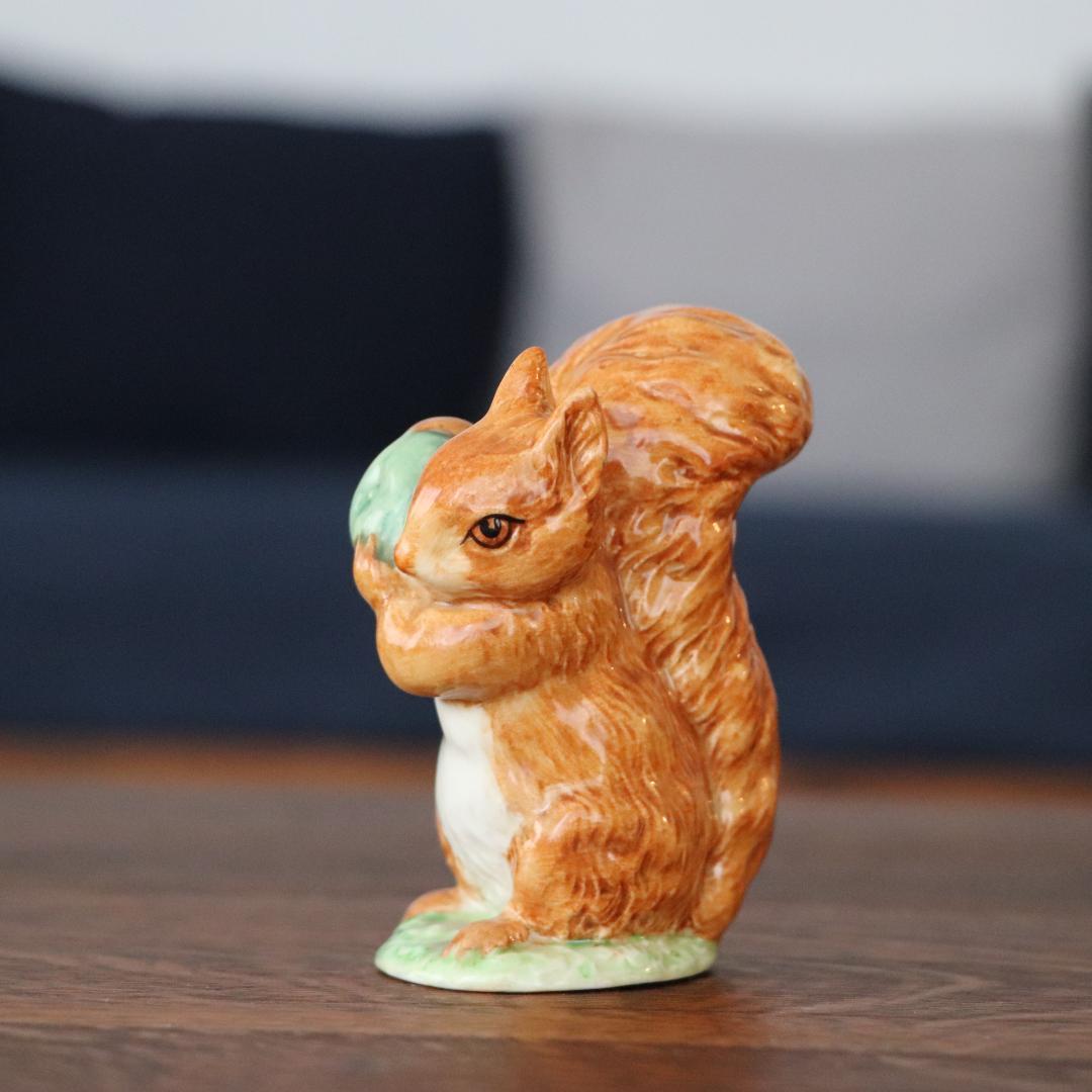 BESWICK ENGLAND　きたりすナトキン　 陶器オブジェ