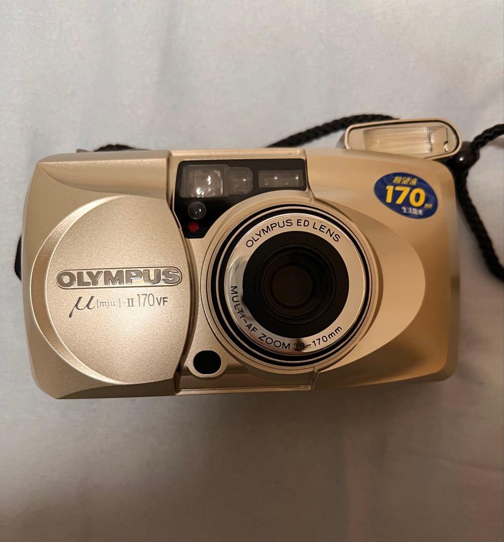 美品 オリンパス コンパクトフィルムカメラ μ[mju:]-II 170 VF