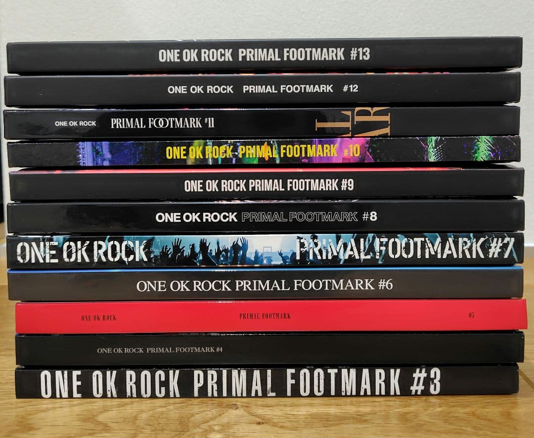 美品ワンオク プライマルフットマーク まとめ売り#3〜#13ワンオクロックグッズ