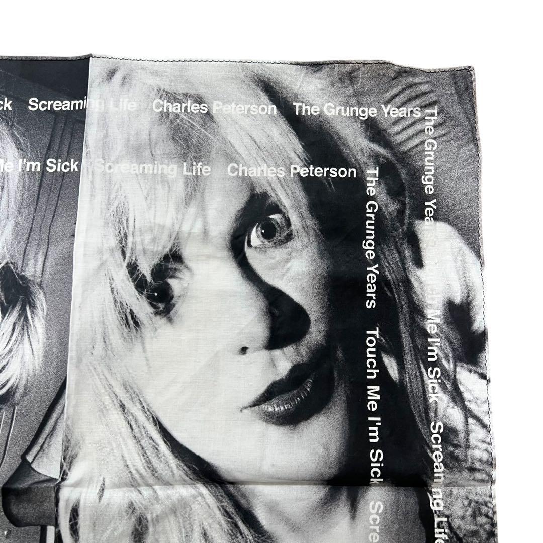 未使用品級タカヒロミヤシタ グラフィックバンダナ カートコバーン コートニーラブ