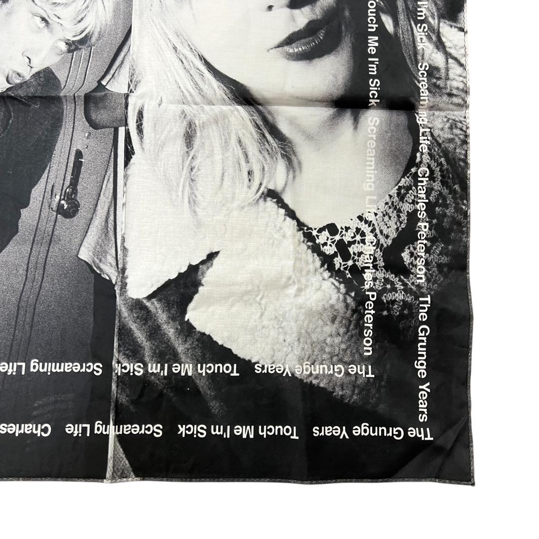 未使用品級タカヒロミヤシタ グラフィックバンダナ カートコバーン コートニーラブ