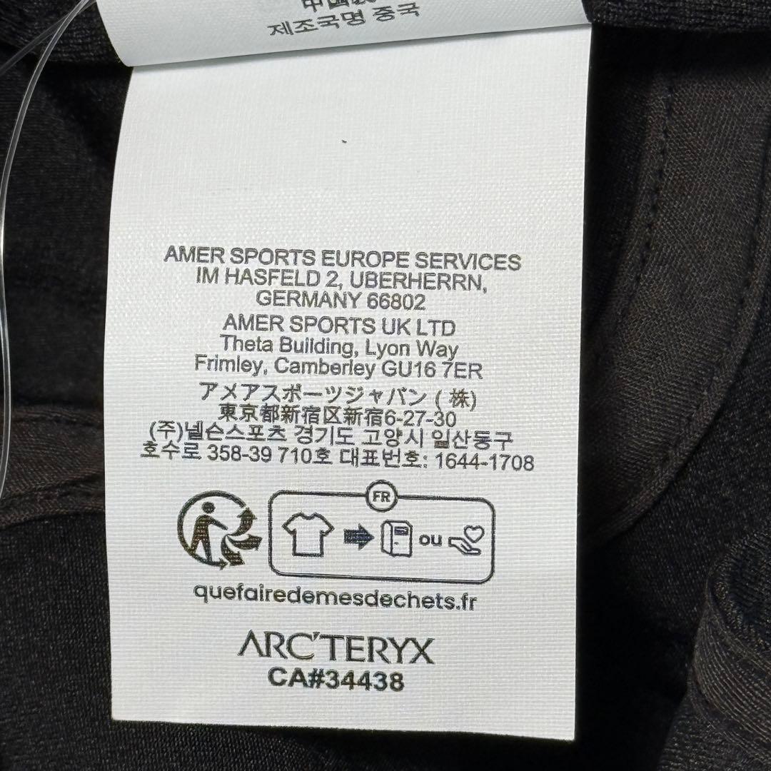 【国内正規品】アークテリクス Calidum 5 Panel Cap ブラック